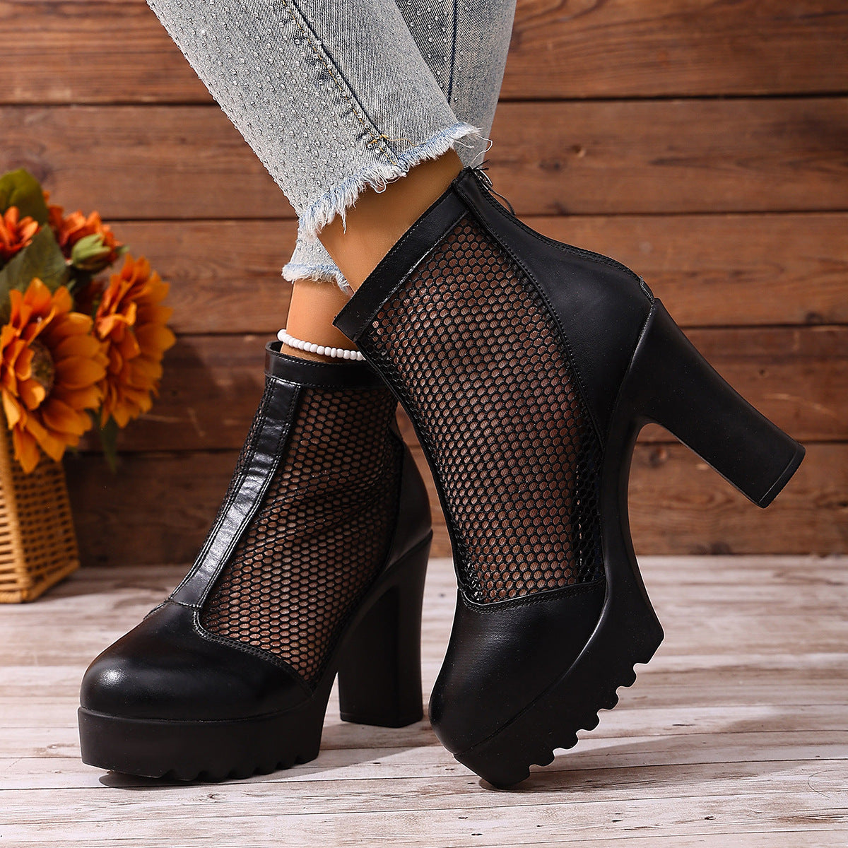 Vintage Inspired Orthopedic Boots